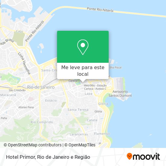 Hotel Primor mapa