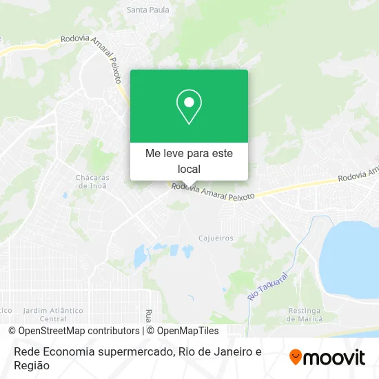 Rede Economia supermercado mapa