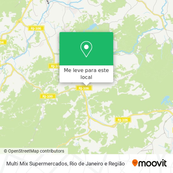 Multi Mix Supermercados mapa