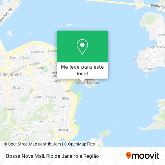 Bossa Nova Mall mapa