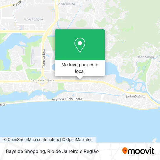 Bayside Shopping mapa