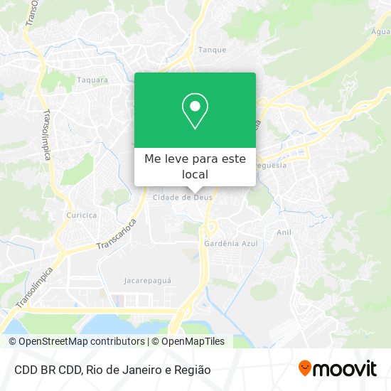 CDD BR CDD mapa