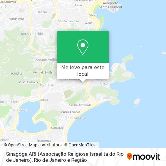 Sinagoga ARI (Associação Religiosa Israelita do Rio de Janeiro) mapa