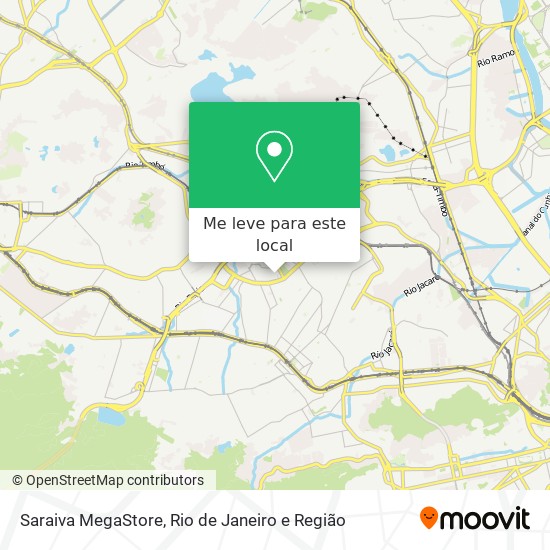 Saraiva MegaStore mapa