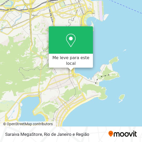 Saraiva MegaStore mapa