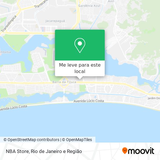 NBA Store mapa