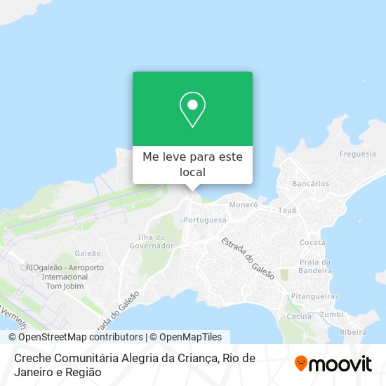Creche Comunitária Alegria da Criança mapa