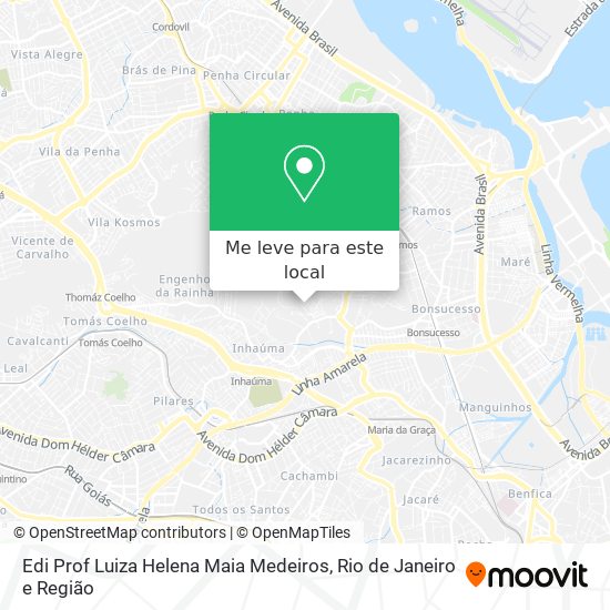Edi Prof Luiza Helena Maia Medeiros mapa