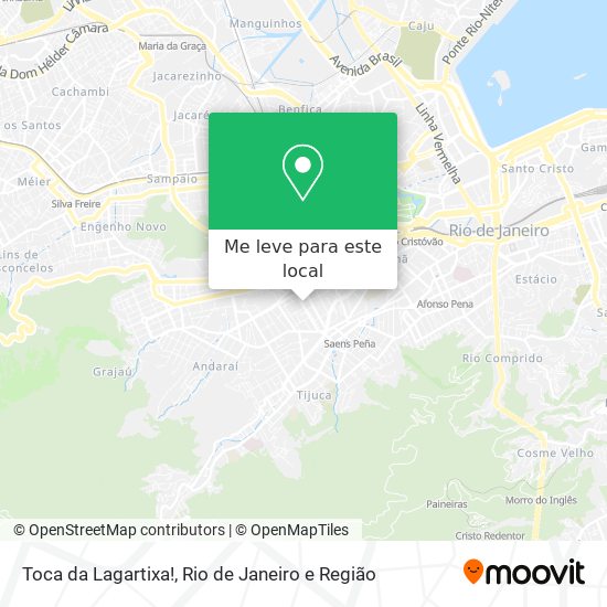 Toca da Lagartixa! mapa