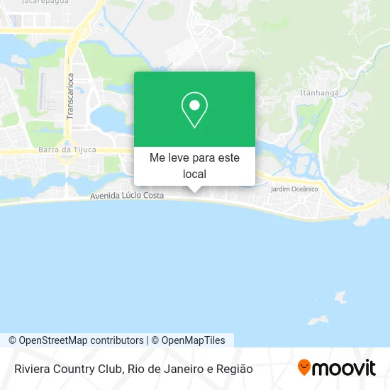 Riviera Country Club mapa