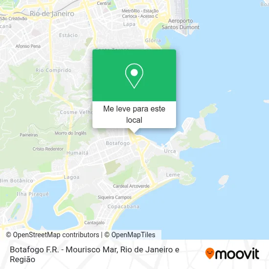 Botafogo F.R. - Mourisco Mar mapa