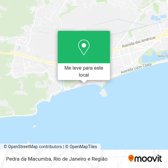 Pedra da Macumba mapa
