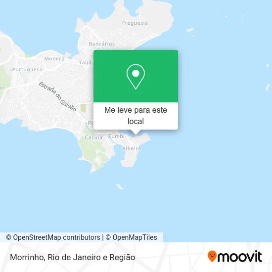 Morrinho mapa