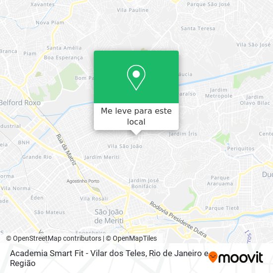 Academia Smart Fit - Vilar dos Teles mapa