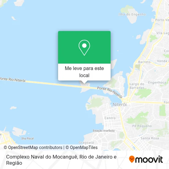 Complexo Naval do Mocanguê mapa