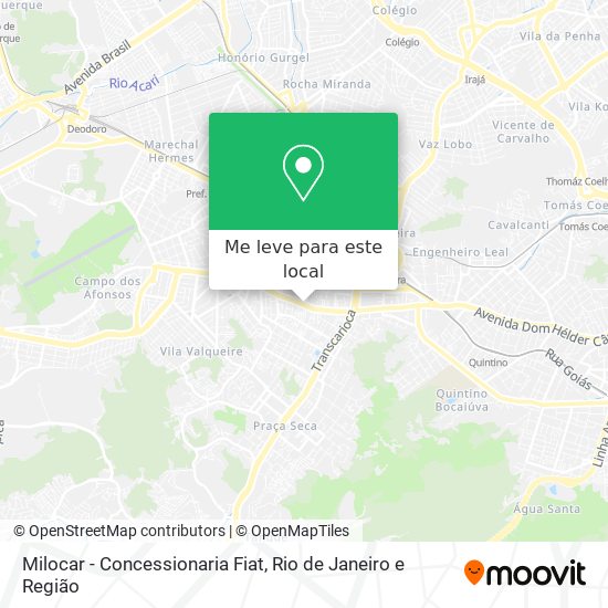 Milocar - Concessionaria Fiat mapa