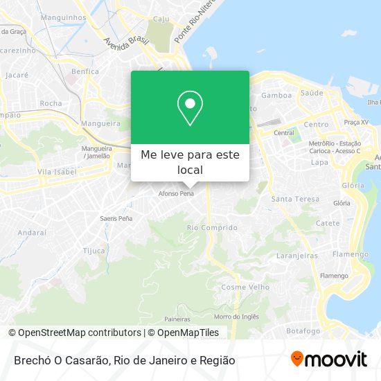 Brechó O Casarão mapa