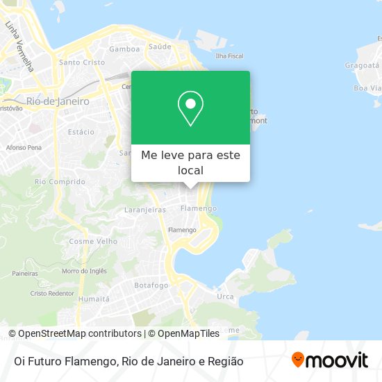 Oi Futuro Flamengo mapa