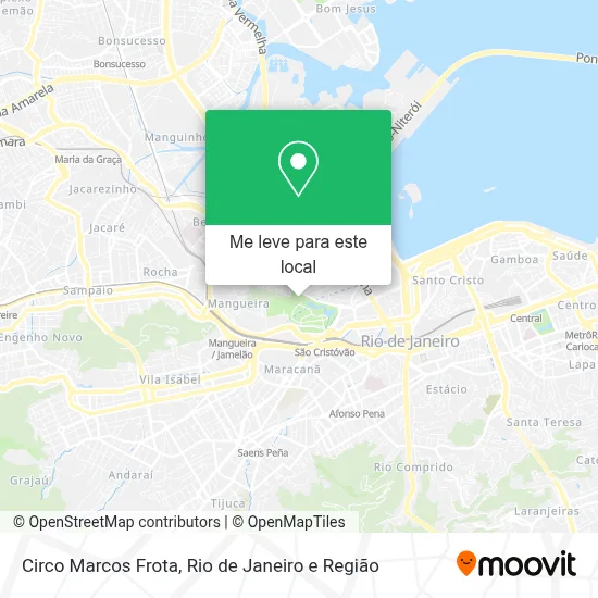 Circo Marcos Frota mapa