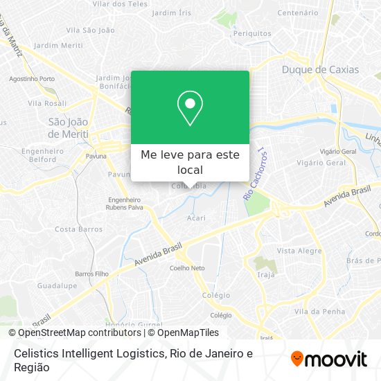 Celistics Intelligent Logistics mapa