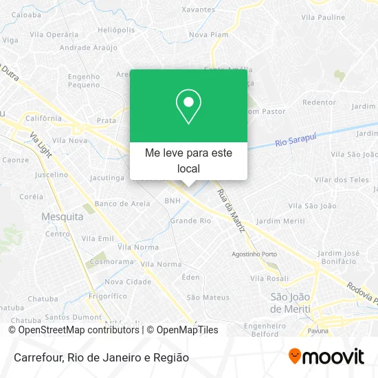 Carrefour mapa