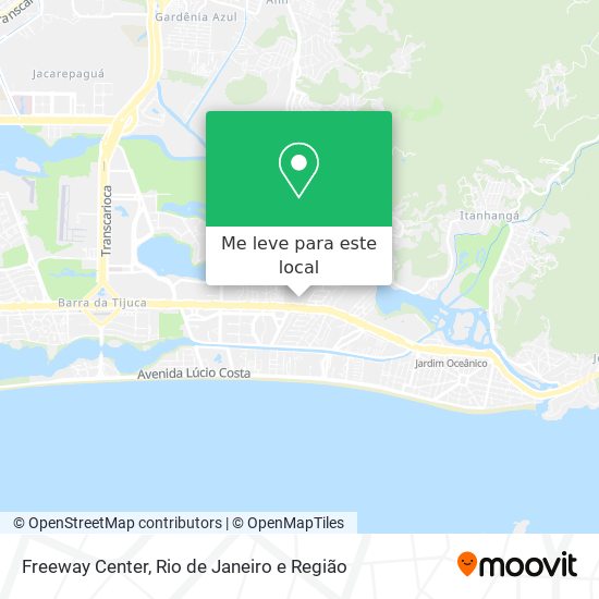 Freeway Center mapa