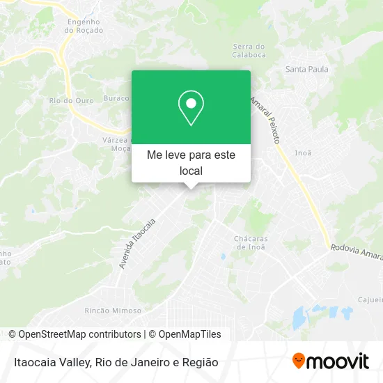 Itaocaia Valley mapa