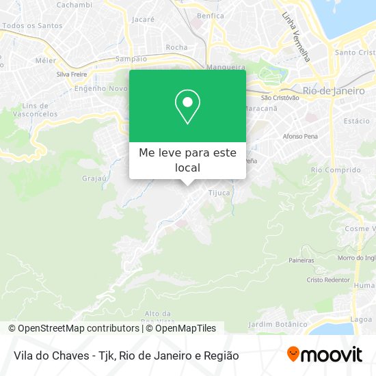 Vila do Chaves - Tjk mapa