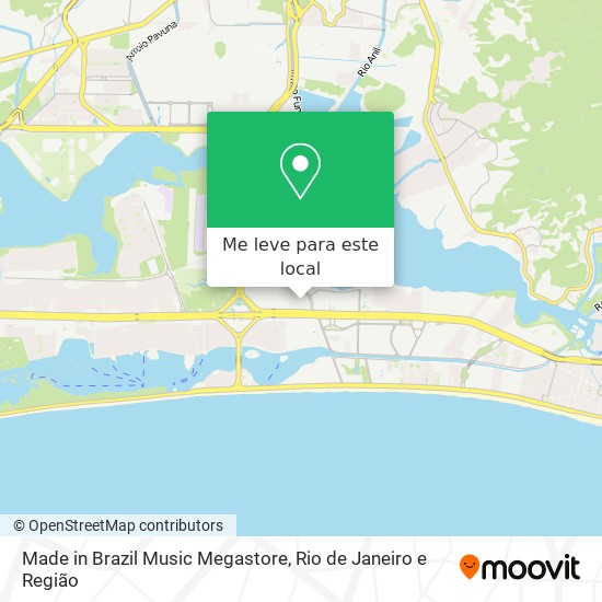 Made in Brazil Music Megastore mapa