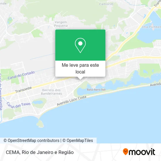 CEMA mapa