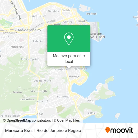 Maracatu Brasil mapa