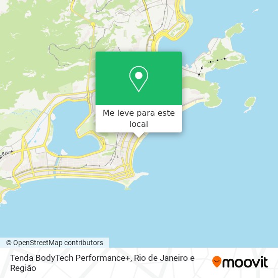 Tenda BodyTech Performance+ mapa