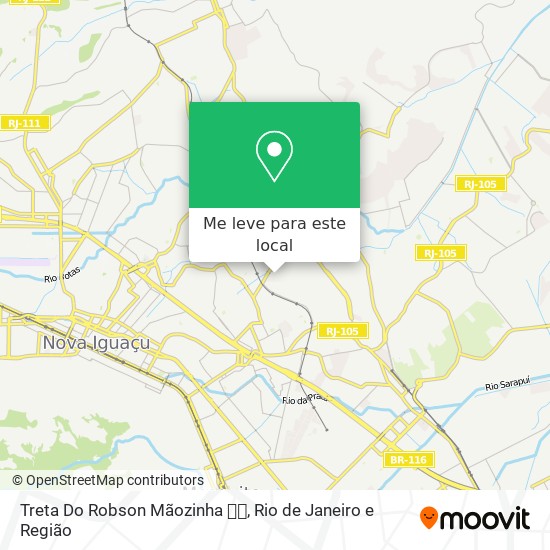 Treta Do Robson Mãozinha 🏡👋 mapa
