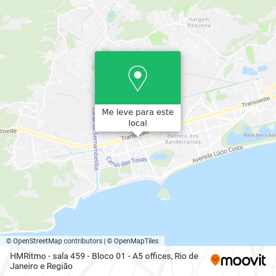 HMRitmo - sala 459 - Bloco 01 - A5 offices mapa