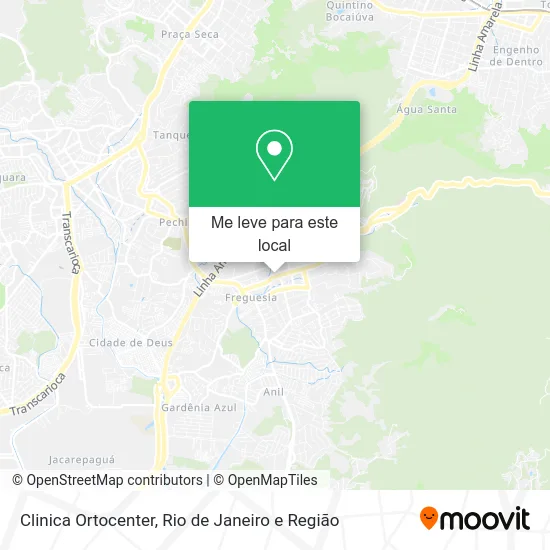 Clinica Ortocenter mapa