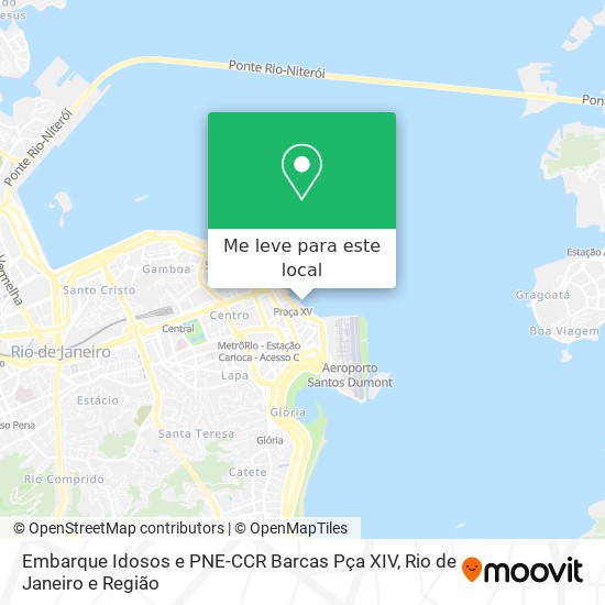 Embarque Idosos e PNE-CCR Barcas Pça XIV mapa