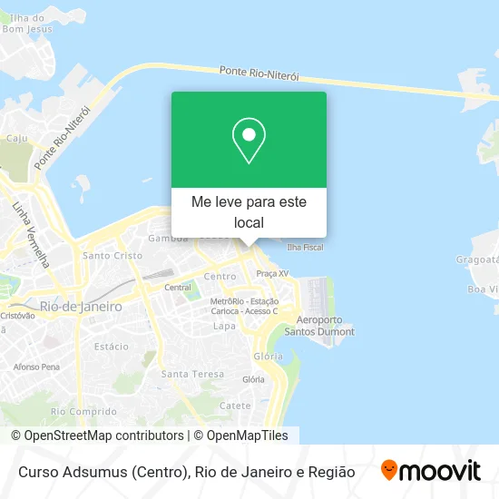 Curso Adsumus (Centro) mapa