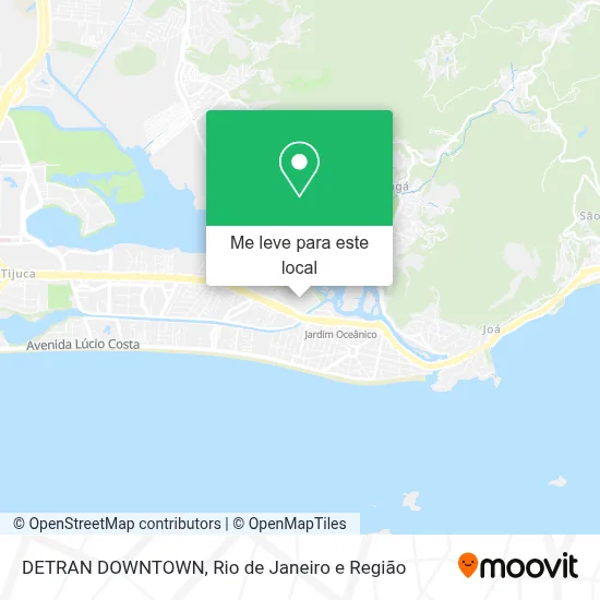 DETRAN DOWNTOWN mapa