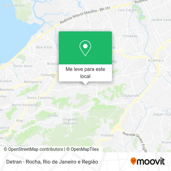 Detran - Rocha mapa