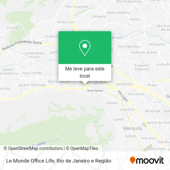 Le Monde Office Life mapa