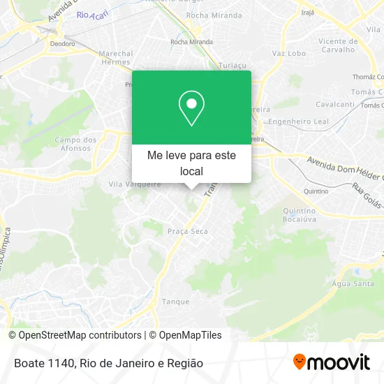 Boate 1140 mapa