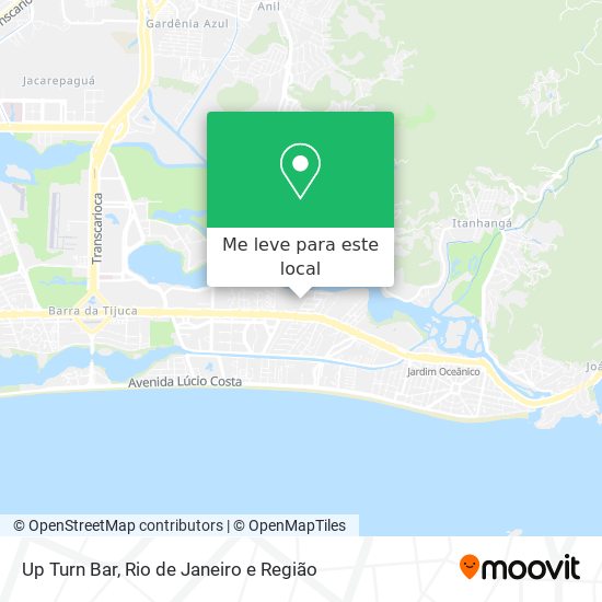 Up Turn Bar mapa