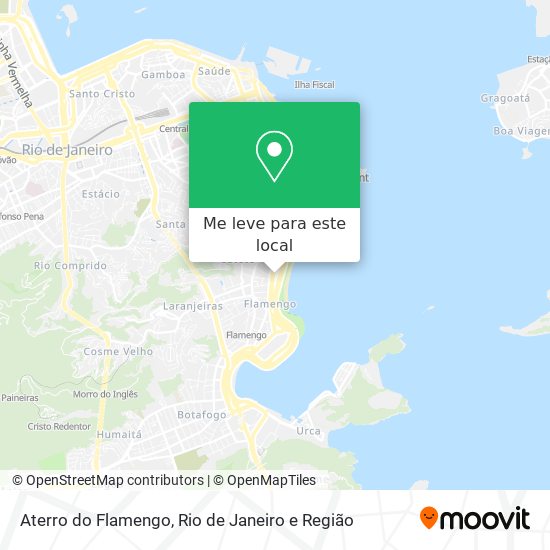 Aterro do Flamengo mapa