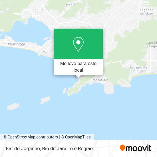 Bar do Jorginho mapa