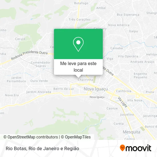 Rio Botas mapa