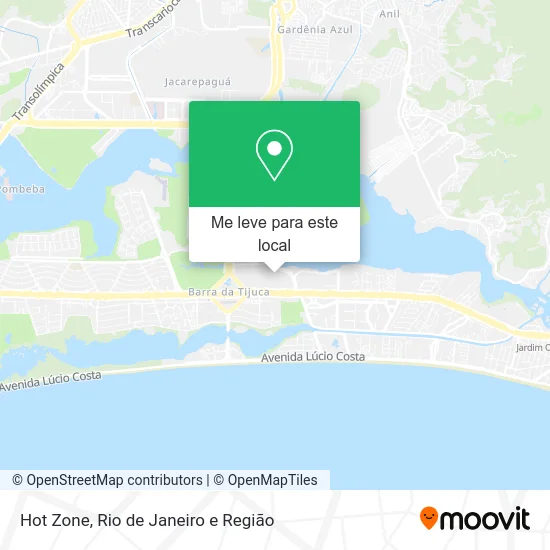 Hot Zone mapa