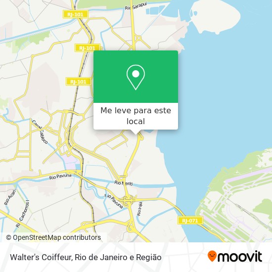 Walter's Coiffeur mapa