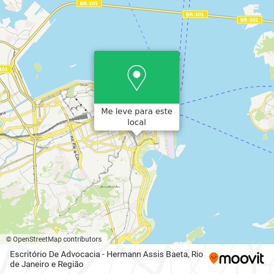 Escritório De Advocacia - Hermann Assis Baeta mapa