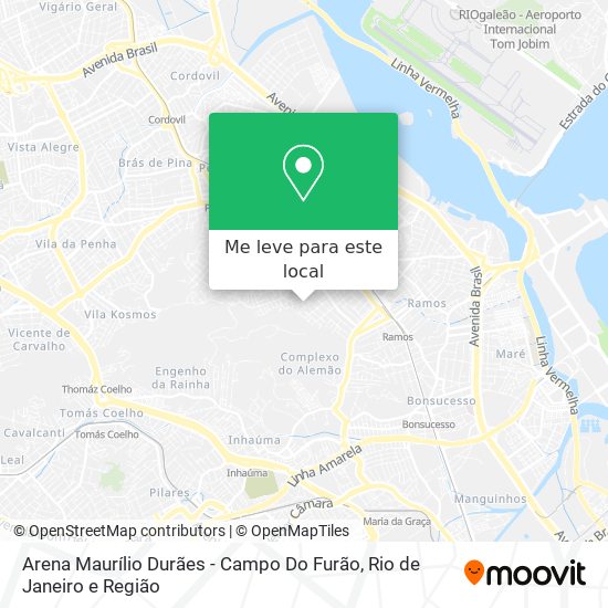 Arena Maurílio Durães - Campo Do Furão mapa