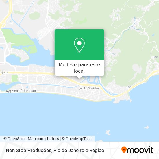 Non Stop Produções mapa